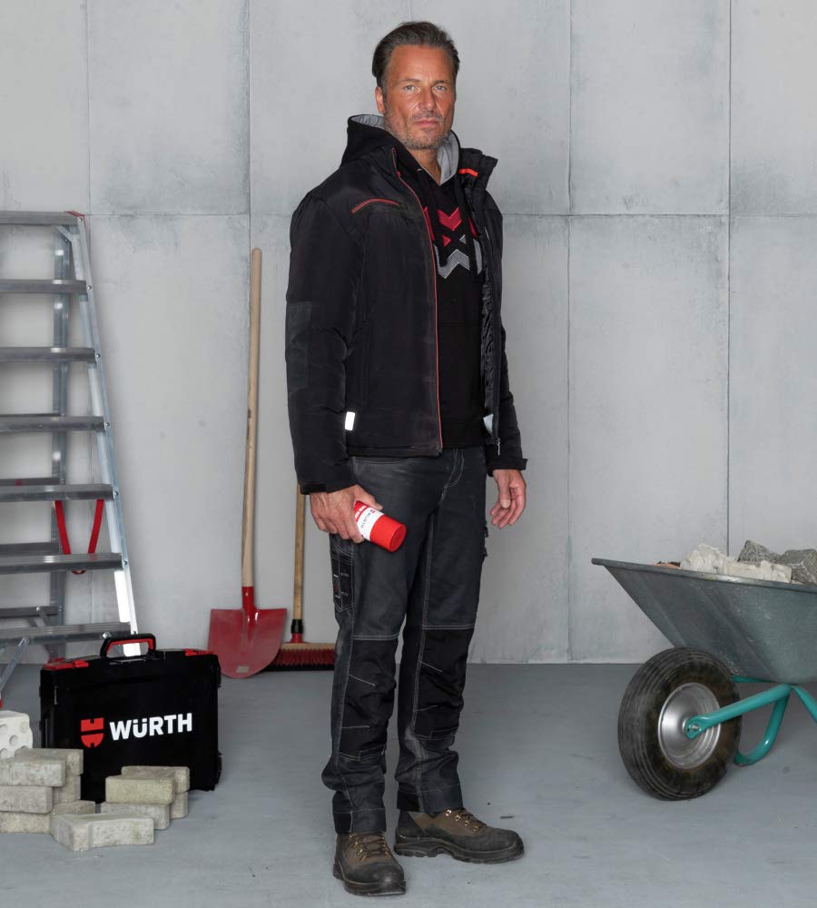 Würth MODYF Star Craft Blouson de travail noir matelassé