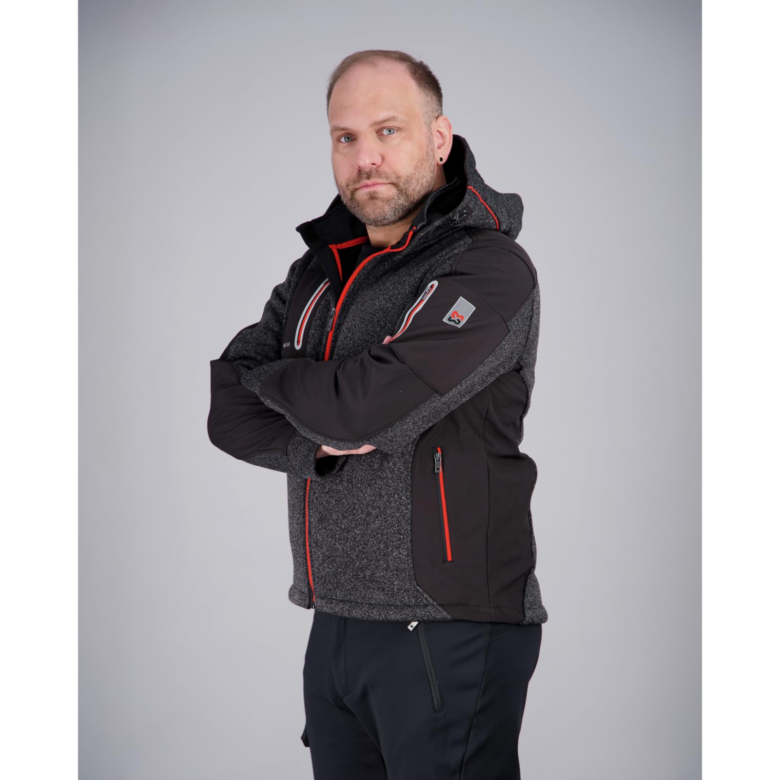 Würth MODYF Star Hydra Softshell Gris Foncé coupe-vent