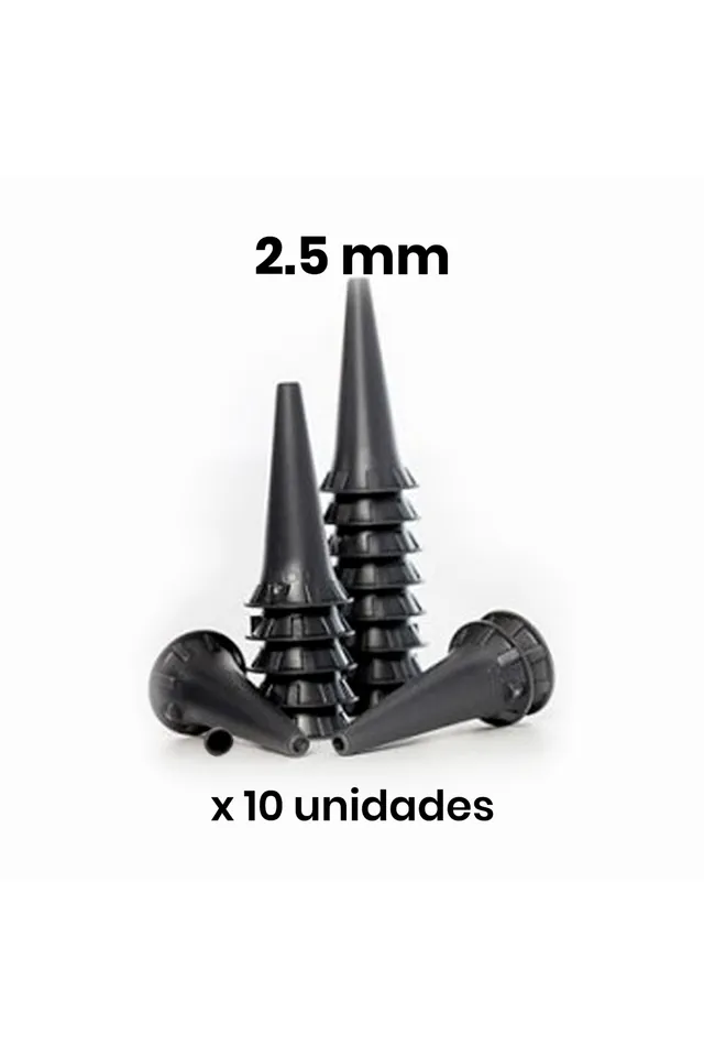 Enfermania Instrumental Cônes Otoscope 2,5 mm pack 10 usage unique