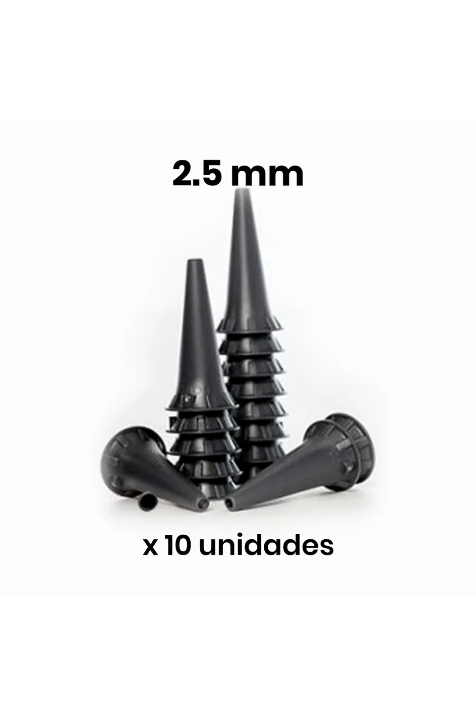 Enfermania Instrumental Cônes Otoscope 2,5 mm pack 10 usage unique