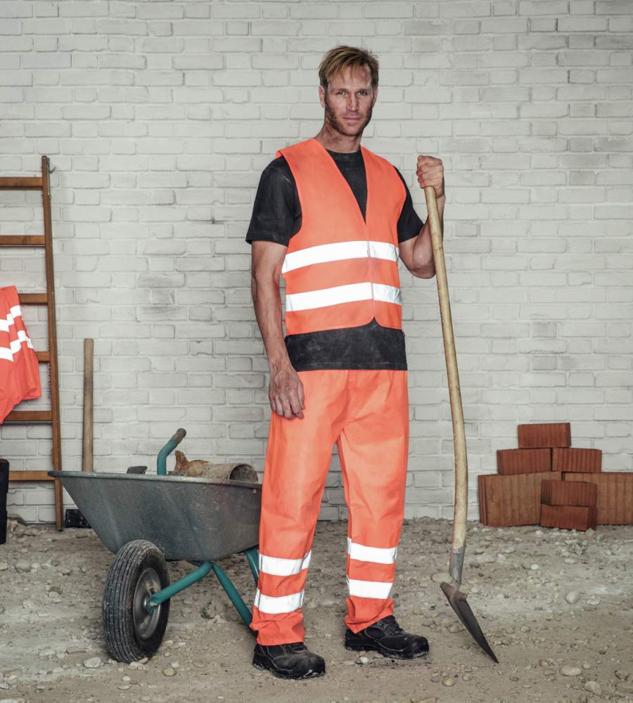 Würth MODYF Fluo pantalon pluie haute visibilité orange XXL