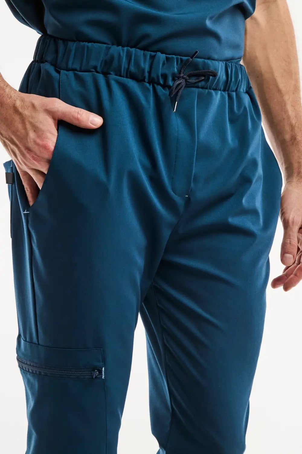 Aelin Slimfit NEW pantalon médical homme bleu turquoise