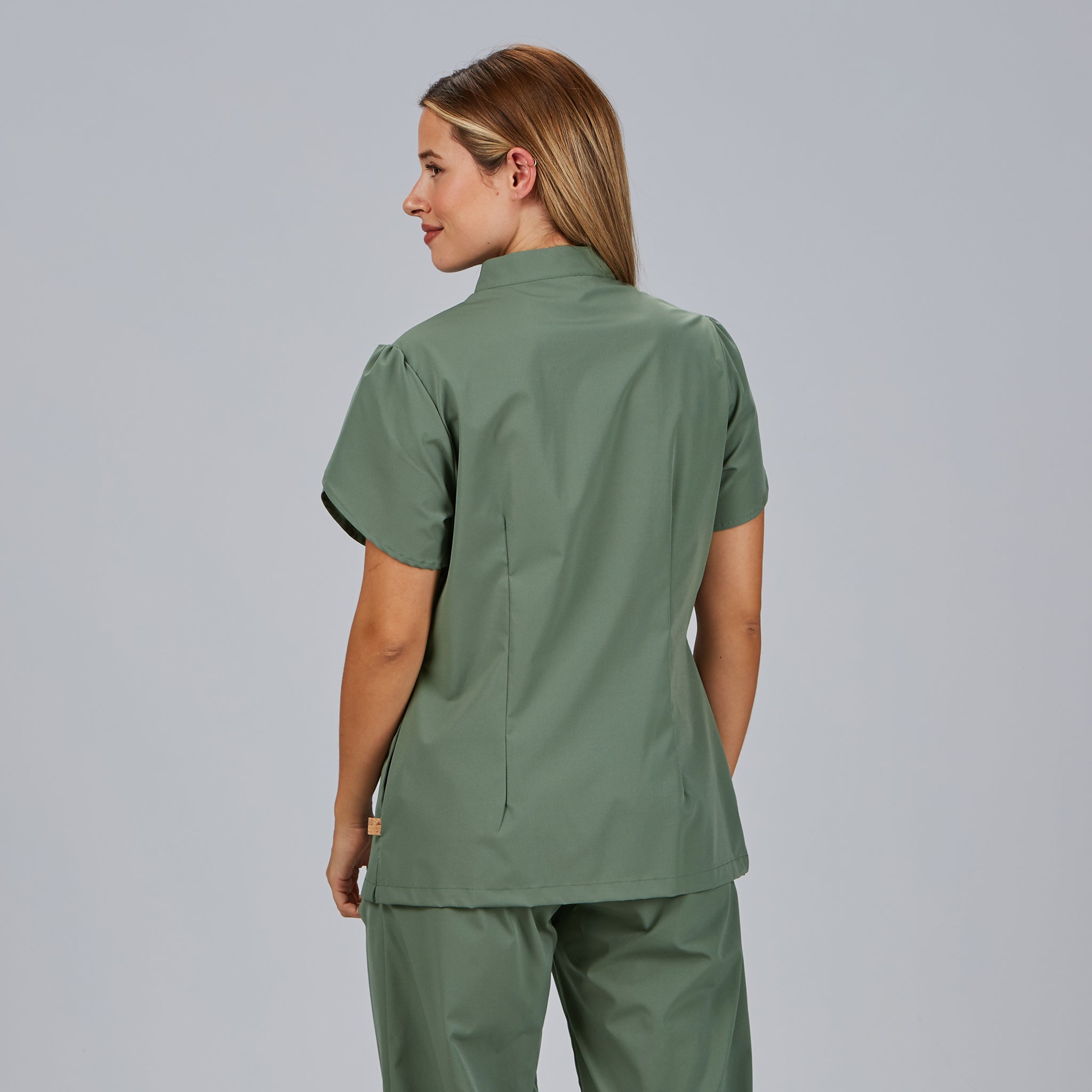 GARY'S Lina blouse medicale noire manches courtes XS