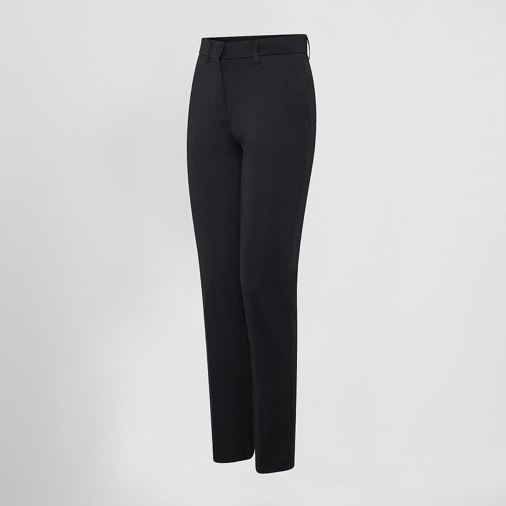 GARY'S Pants TROUSERS WOMAN INTERLOCK pantalon noir stretch