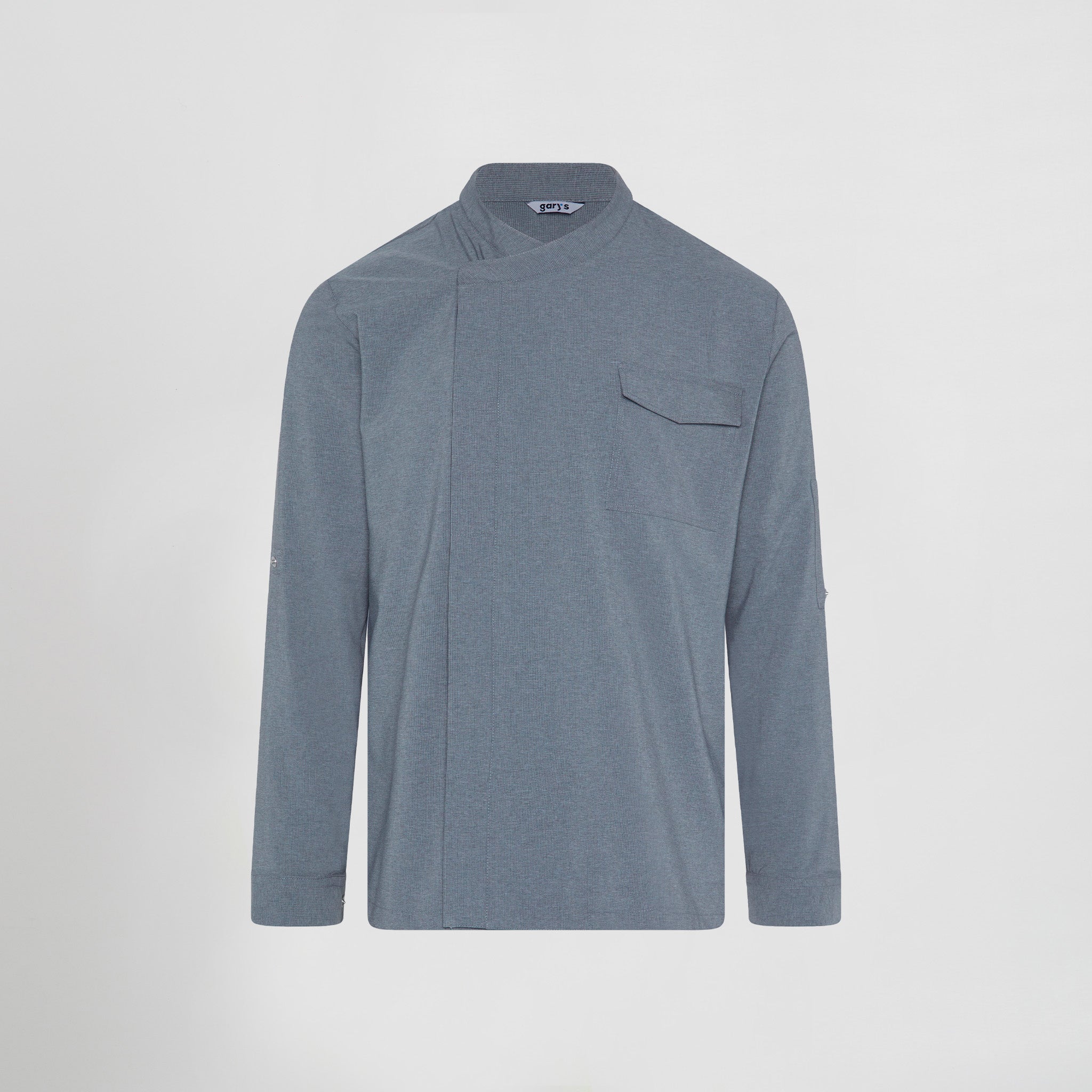 GARY'S Lorca veste cuisinier gris perle bi-extensible