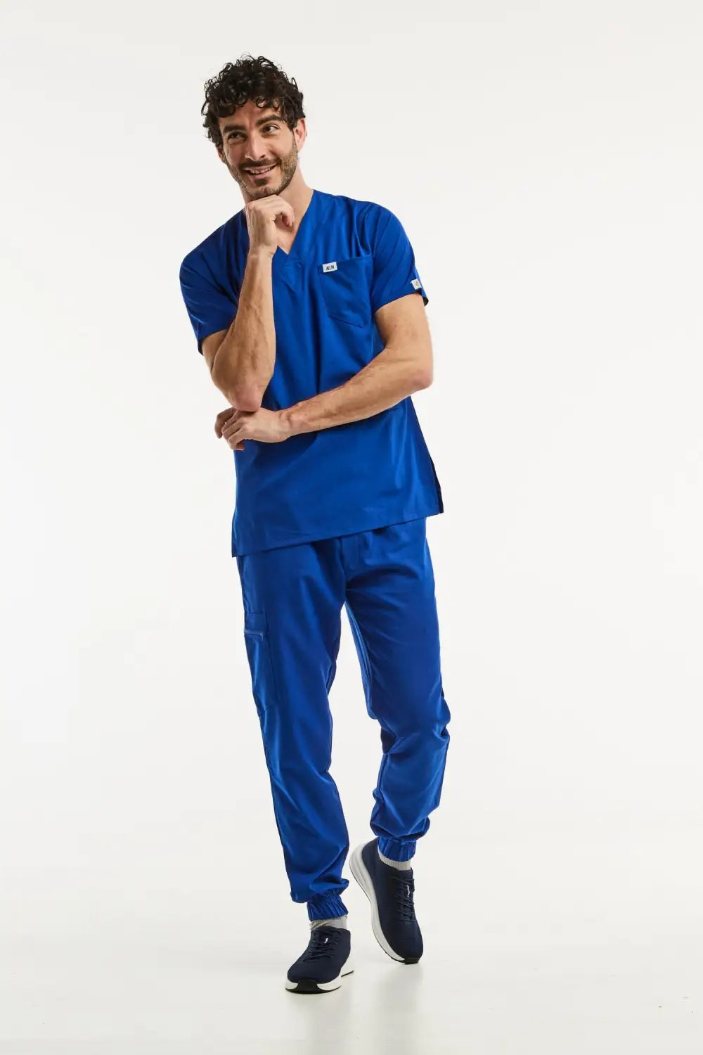 Aelin LUCA Tenue médicale bleu royal homme limitée