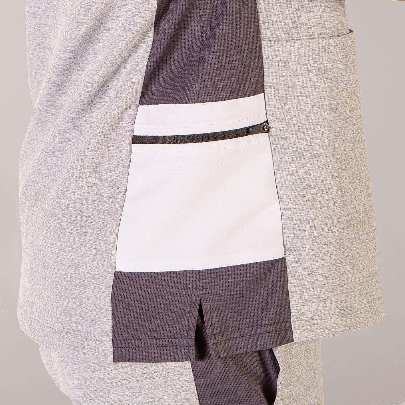 GARY'S Blouses Fidel blouse médicale homme gris perle stretch