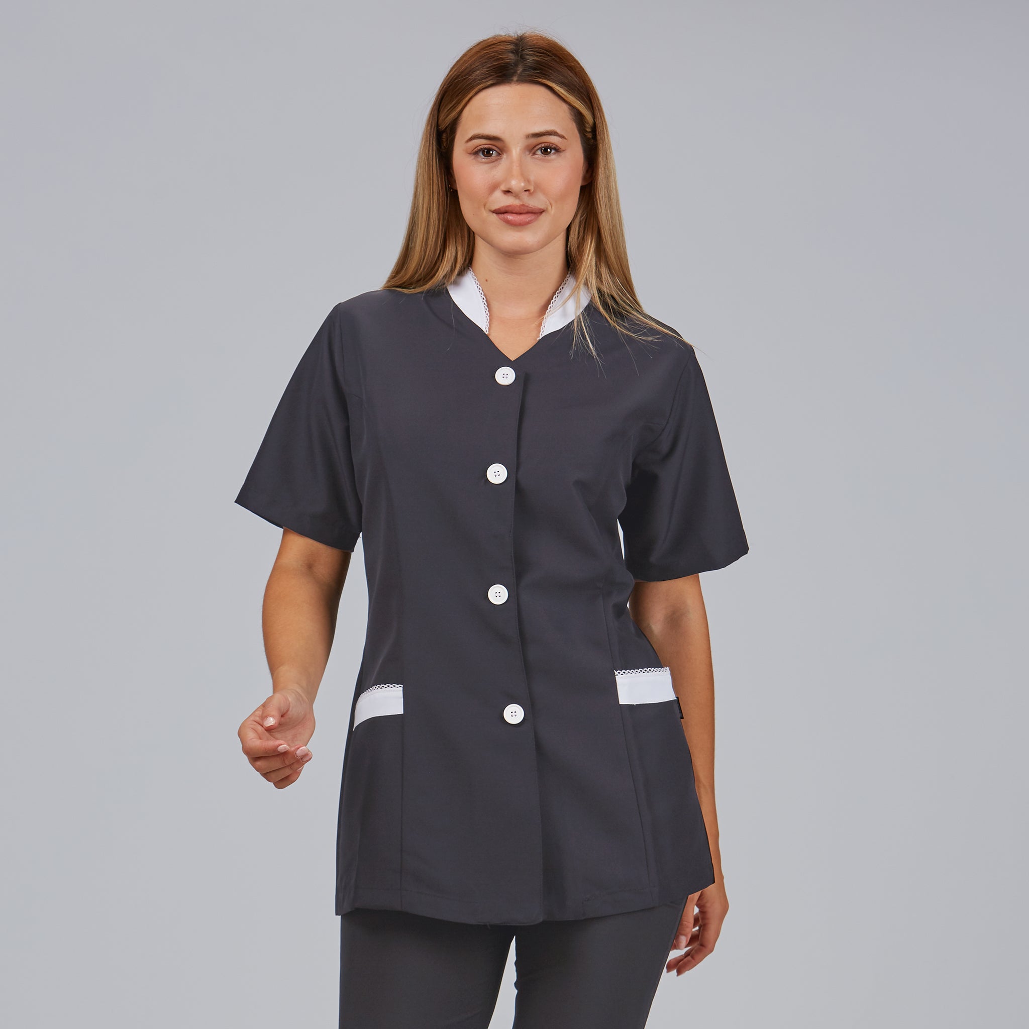 Gary's Emma blouse femme noire microfibre XS-3XL