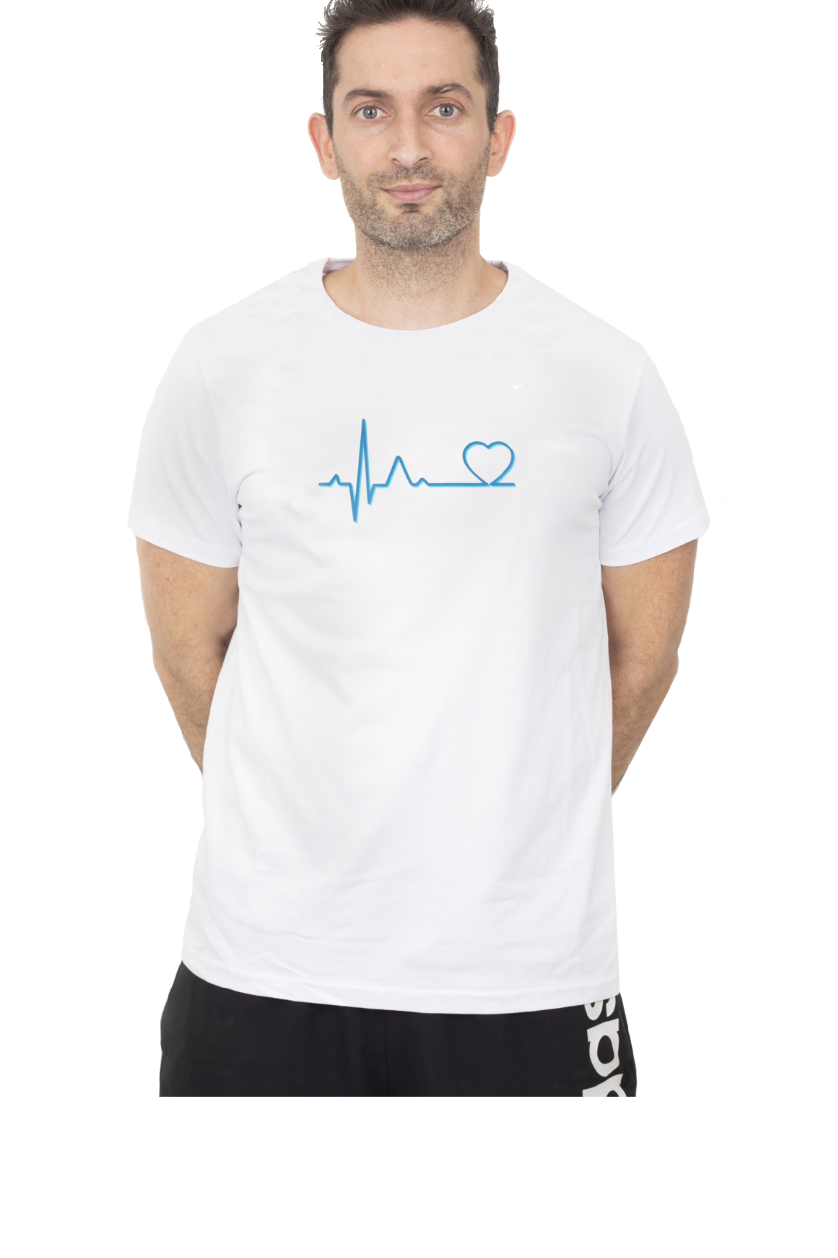 Enfermania Ropa t-shirt blanc homme taille L coton