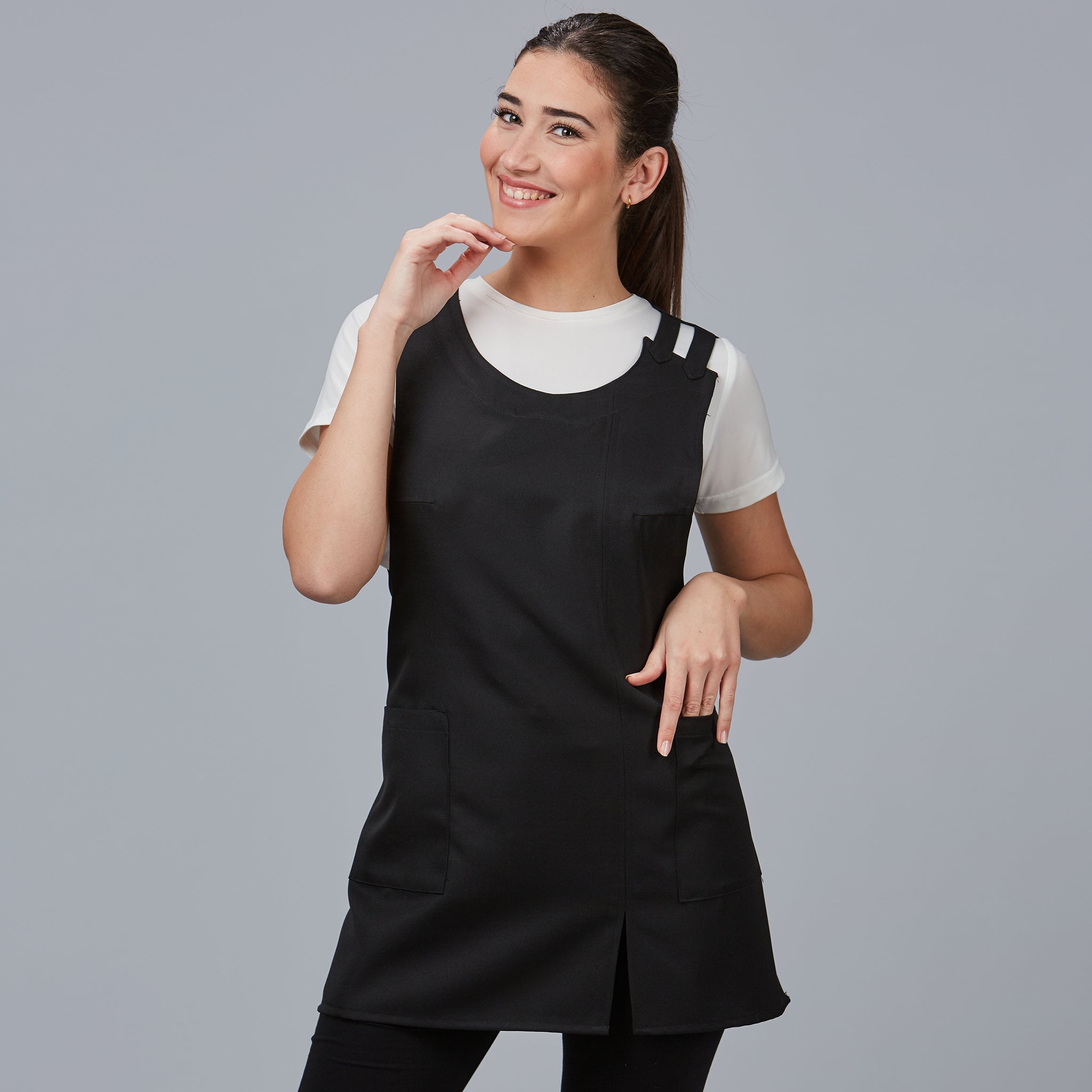 Gary's Ixola chasuble travail noir serge polyester
