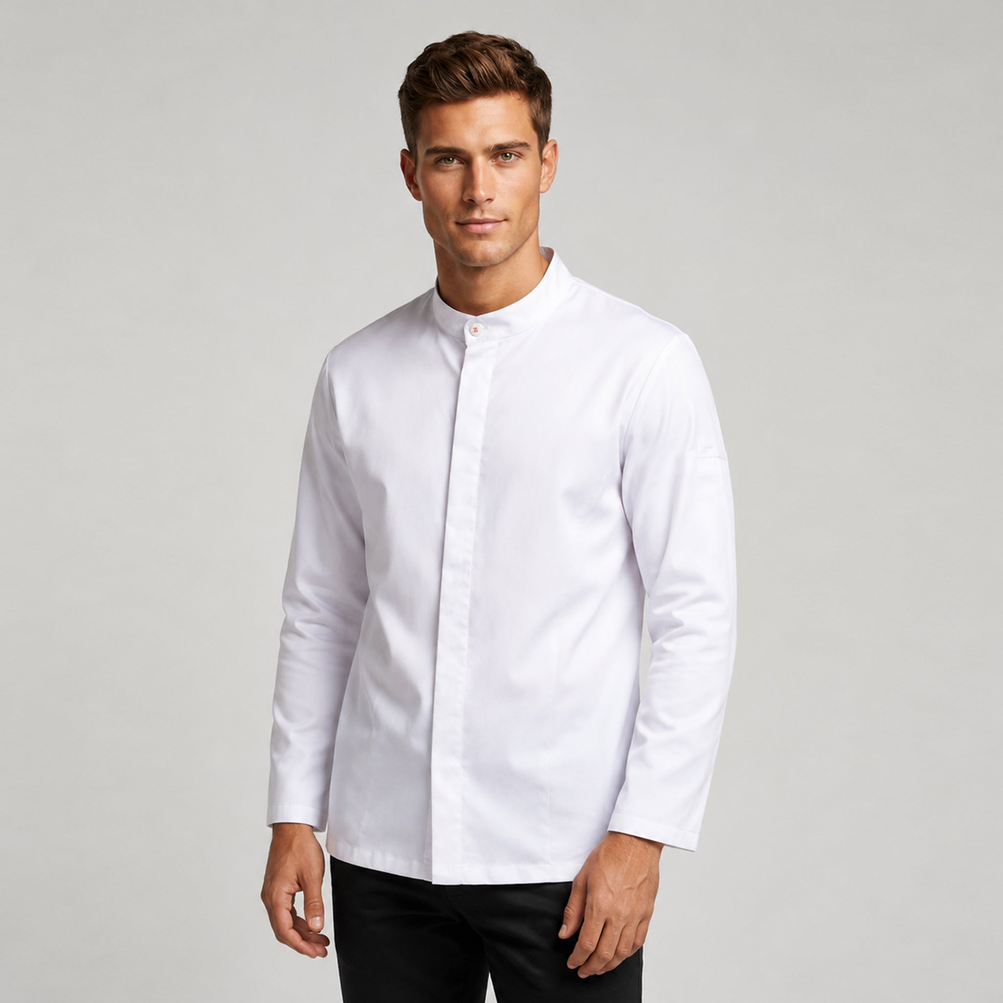 GARY'S Osiris veste cuisinier manche longue noir