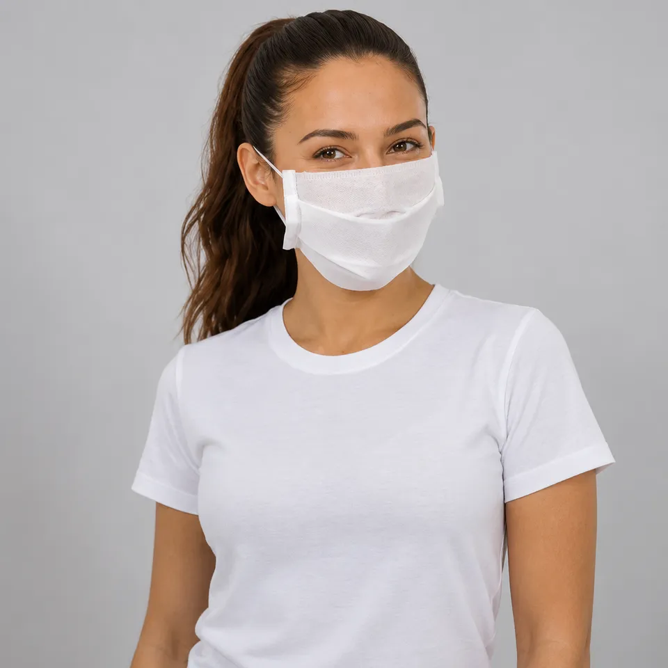 Gary's masque hygiénique réutilisable blanc