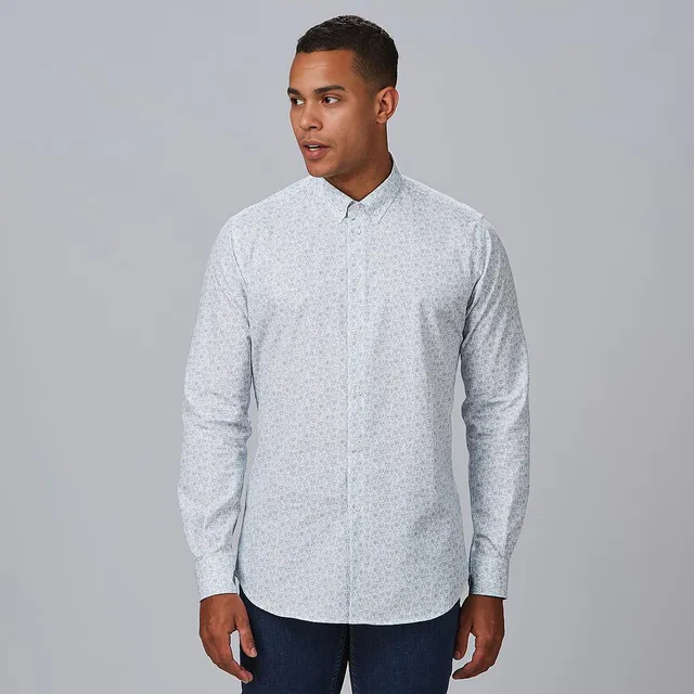 Gary's Filippo Chemise Homme Slim Têtes Bleues Taille M