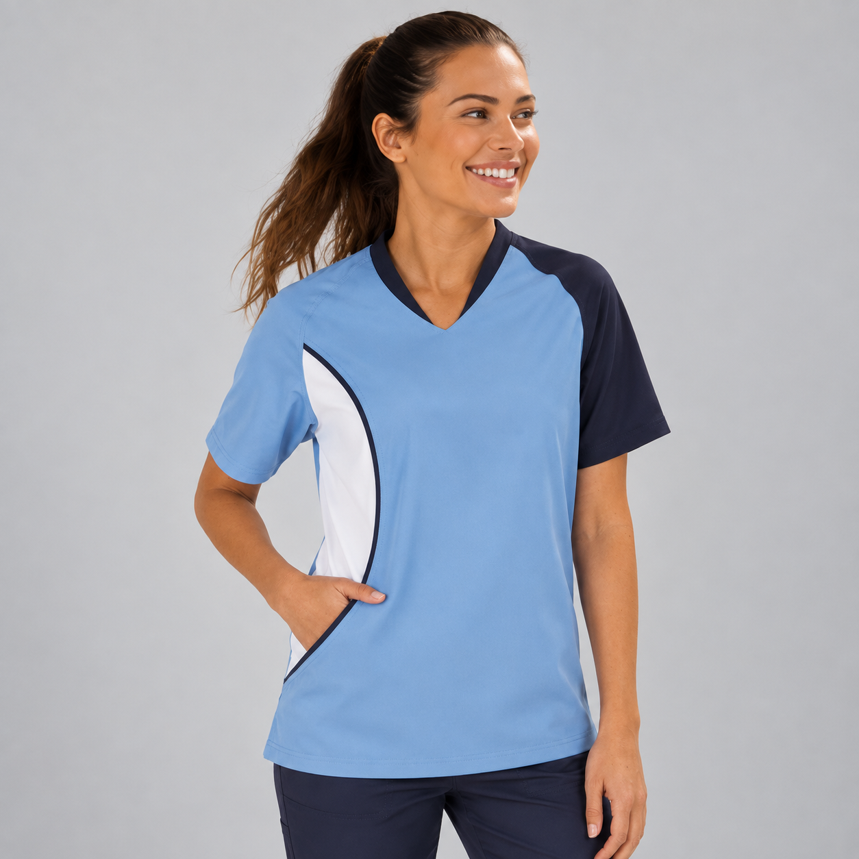 Gary's Diana Tunique Femme Céleste Blouse Médicale Microfibre