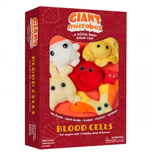 Enfermania Regalos coffret peluches cellules sanguines