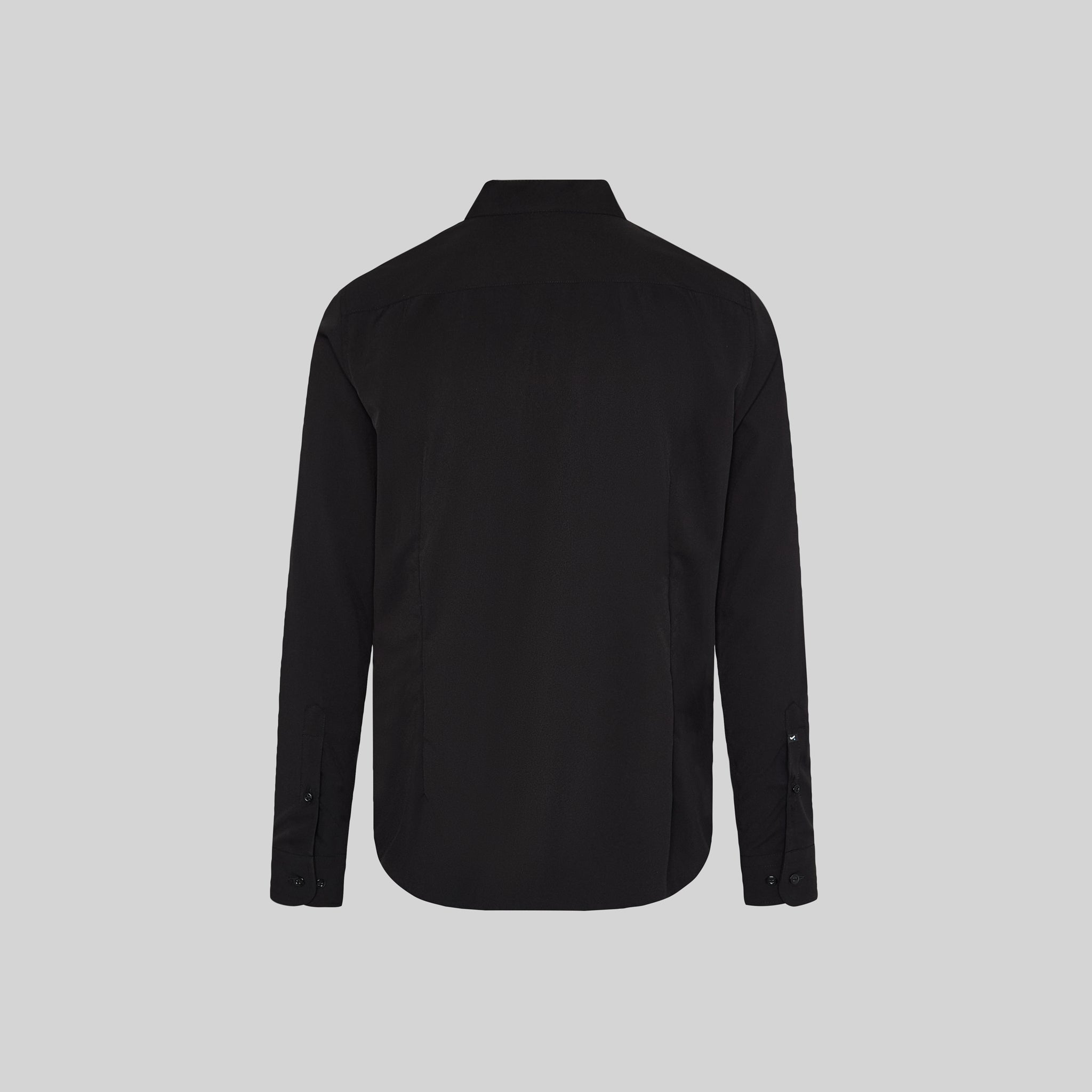 Gary's Shirts Matteo chemise slim homme 001 noir