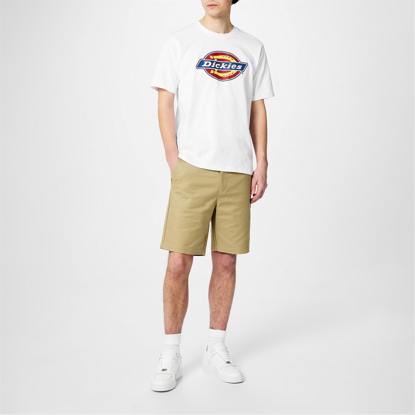 Dickies T-shirts tee-shirt travail blanc logo