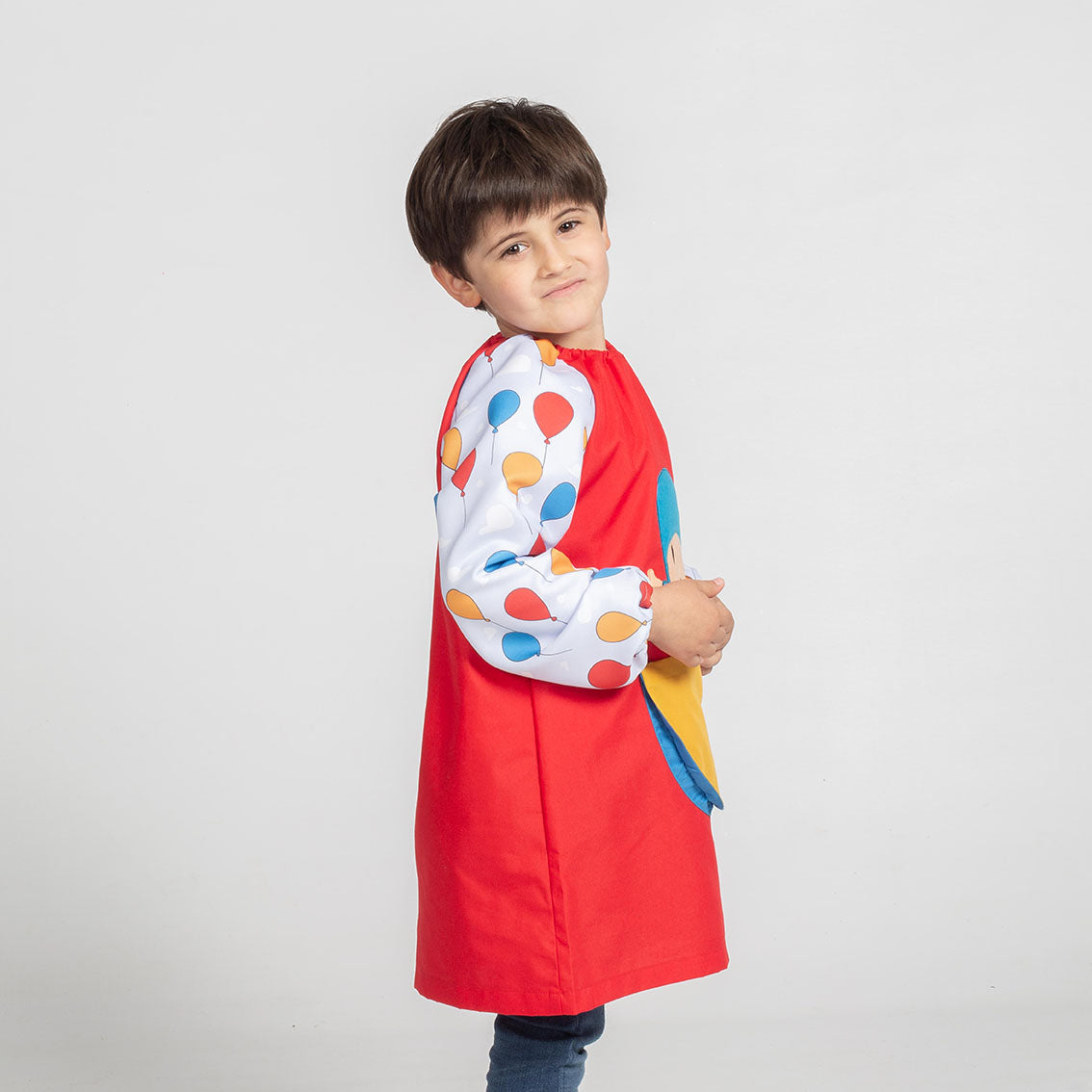 Gary's Children blouse Pocoyo ballons rouge manches longues