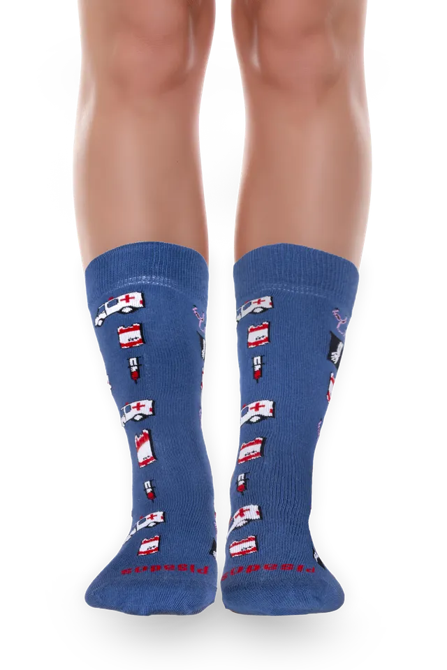 Enfermania Urgences chaussettes imprimees 36-40