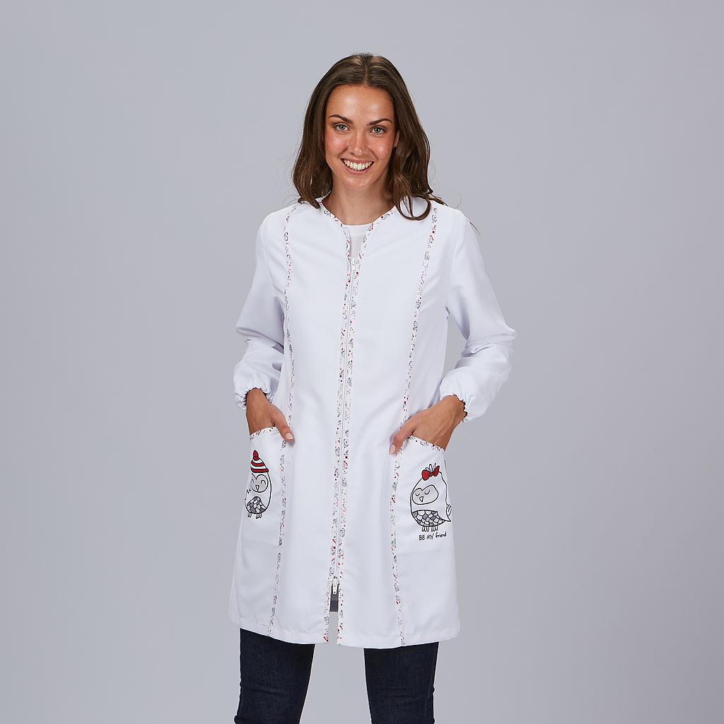 GARY'S Be My Friend robe femme blanche recyclée