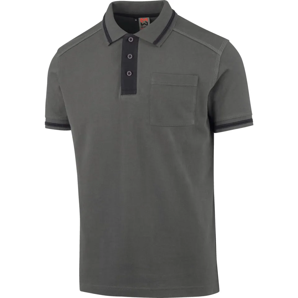 Würth MODYF Classic polo travail gris marine coton