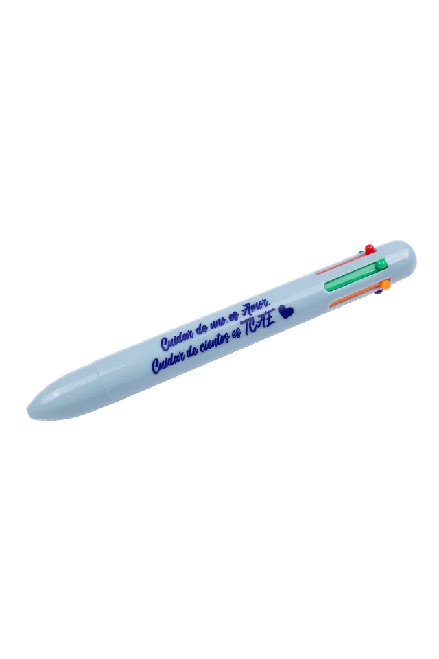 Enfermania Stylo 6 Couleurs Bleu Clair Pastel TCAE