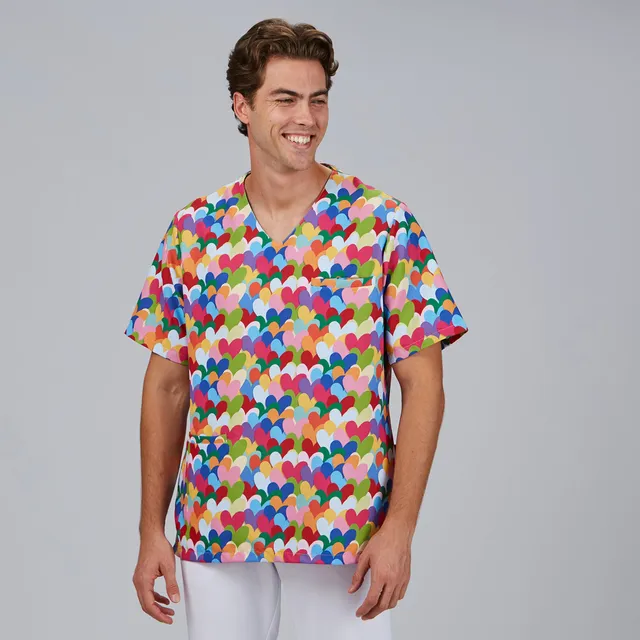 Gary's Blouses Cuore Agatha blouse médicale bleu XS