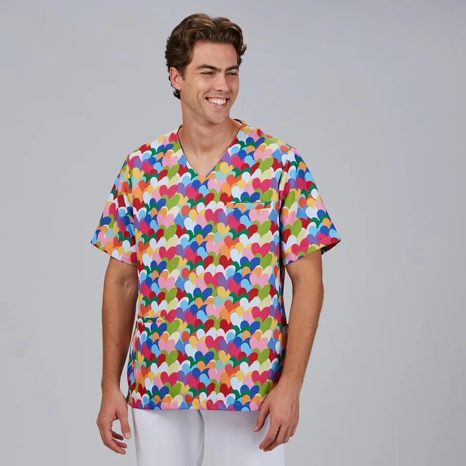 Gary's Blouses Cuore Agatha blouse médicale bleu XS