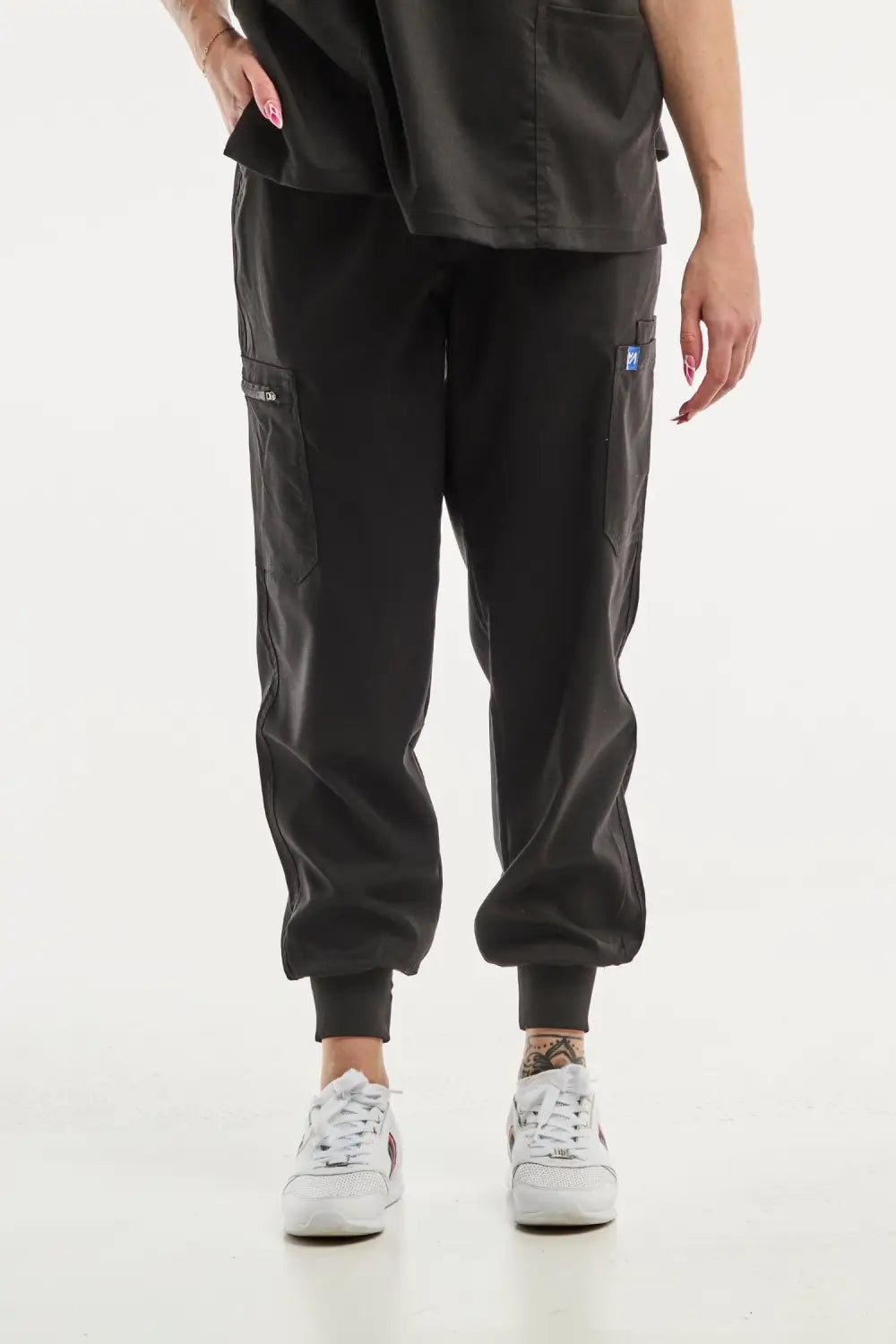 Aelin EMMA Jogger pantalon médical femme noir