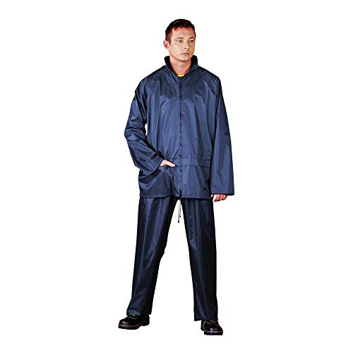 Reis Kplgl ensemble de pluie bleu marine taille L veste+pantalon