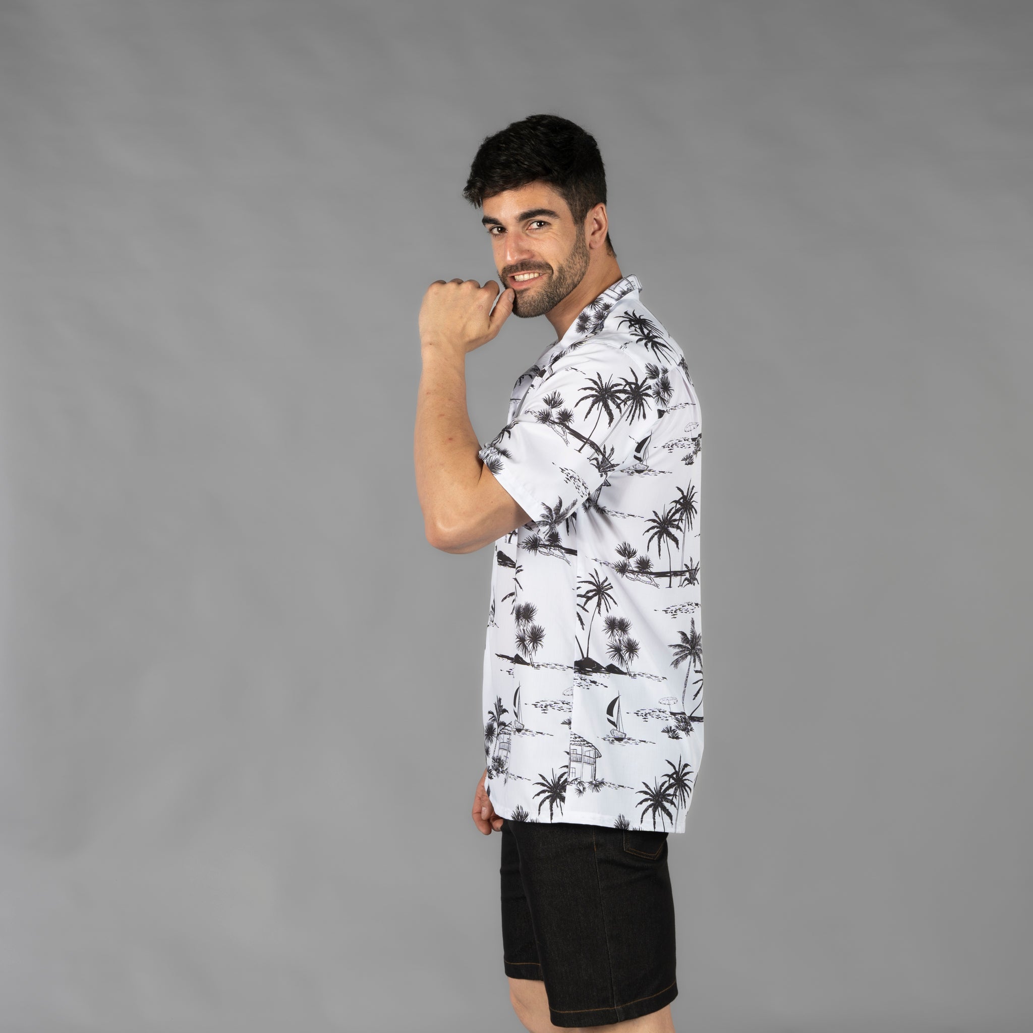 Gary's Shirts Hawai chemise homme 1126 Tucan viscose