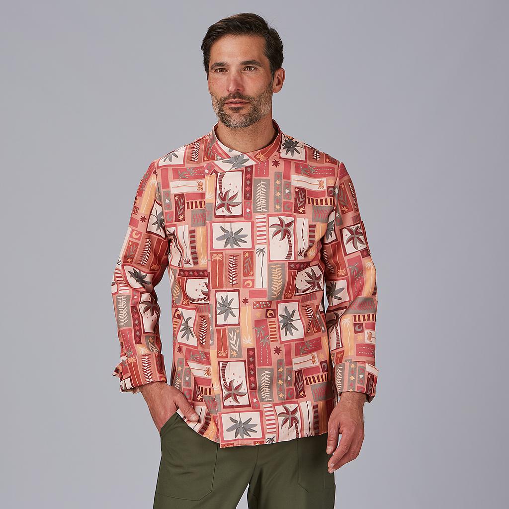 Gary's Vazquez veste de cuisine imprimé Alcachofa coton bio
