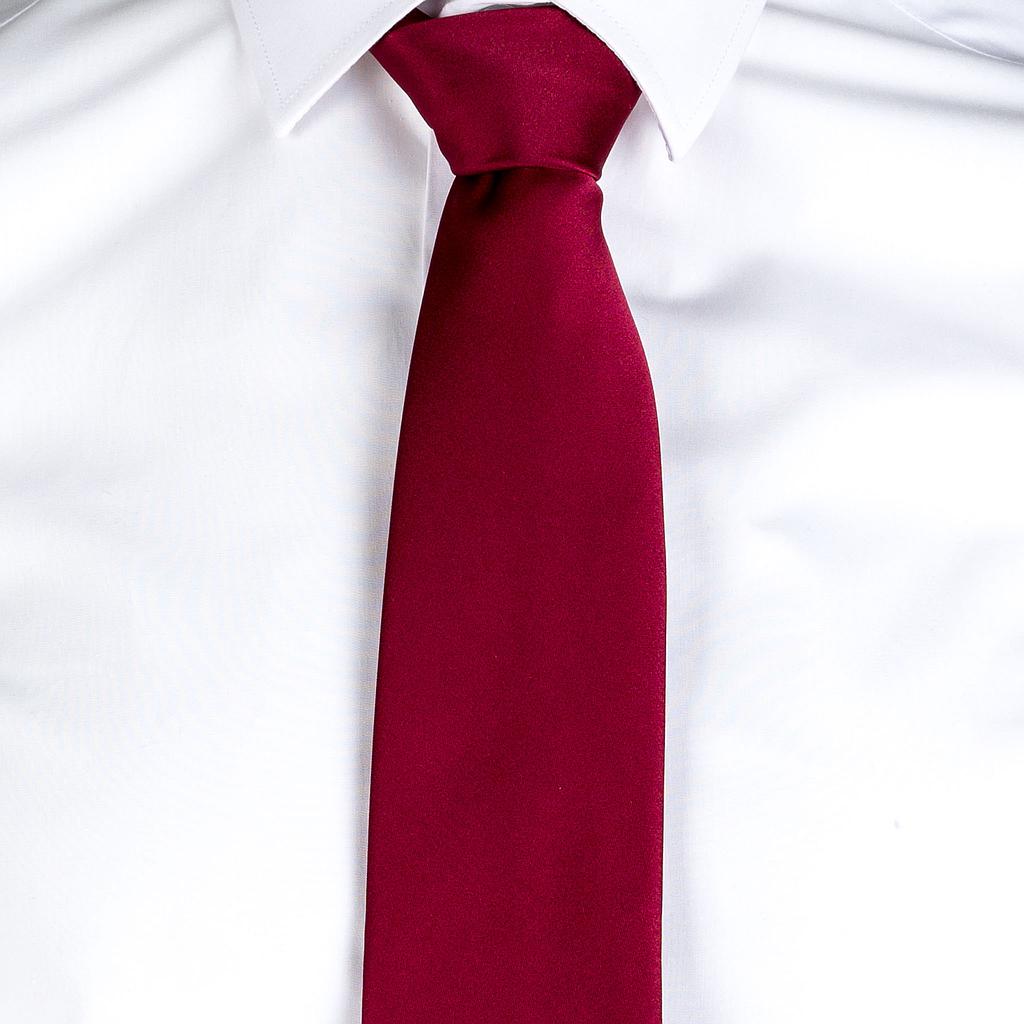 Gary's Add-Ons Tie Knotless cravate satin noir TU
