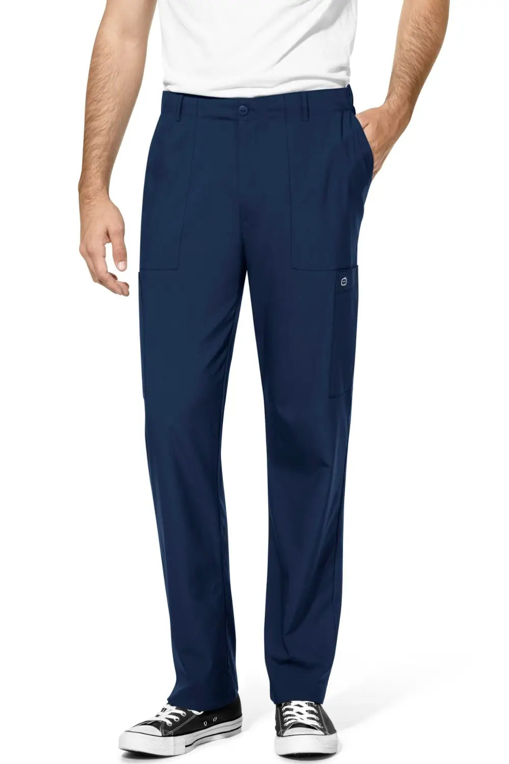 Aelin LUCA W123 Pantalon de bloc homme Bleu marine