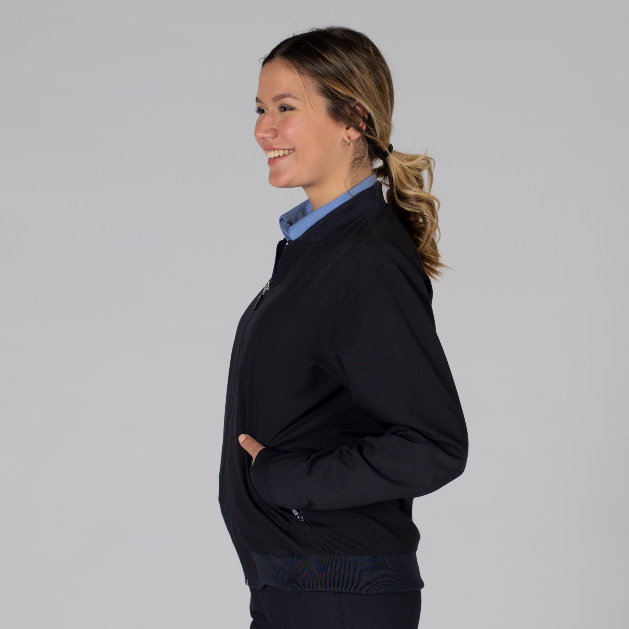 GARY'S Trivial veste travail femme noire – hôtellerie
