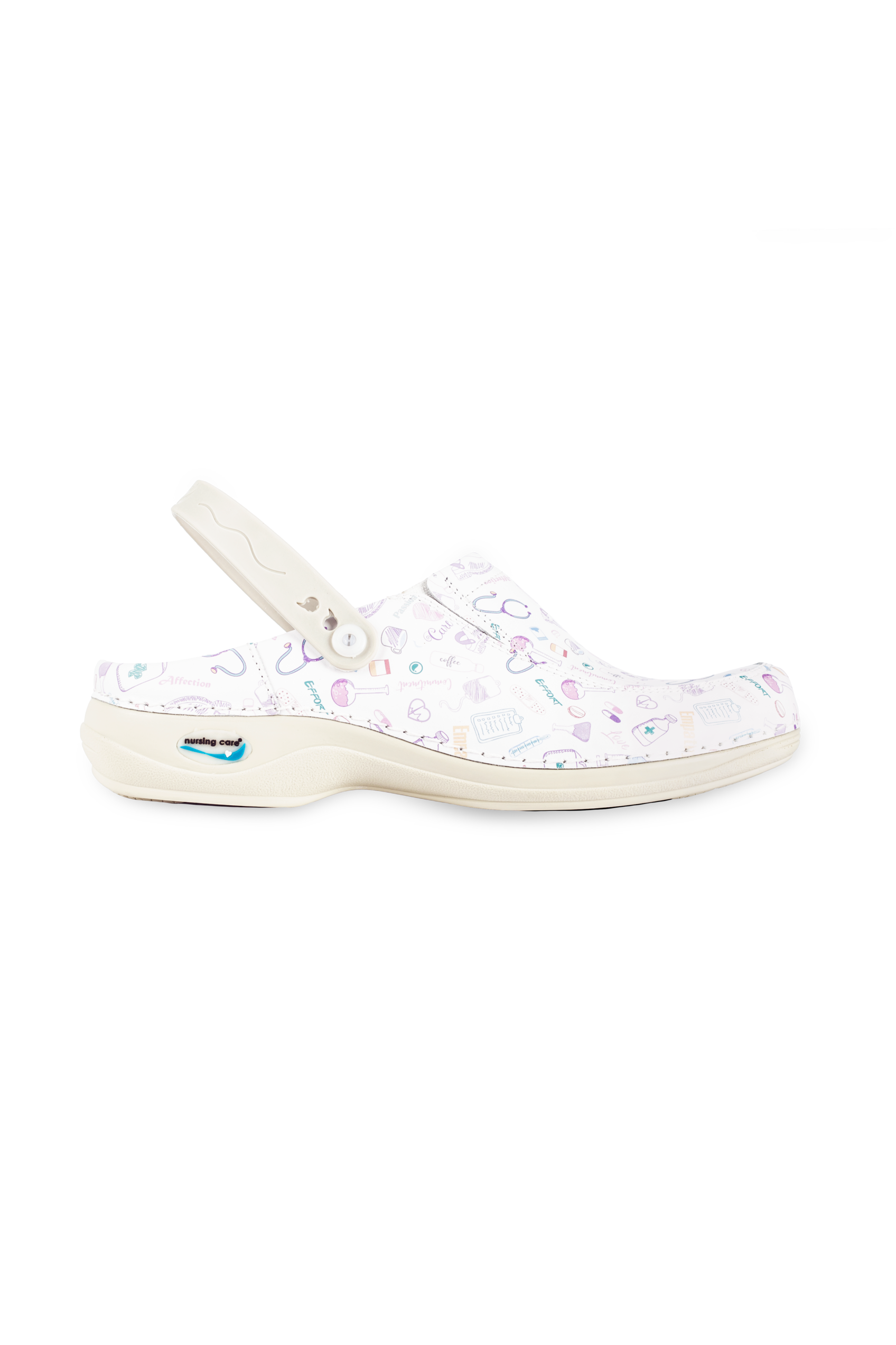 Enfermania Calzado Care Collection sabots cuir 38 imprimé