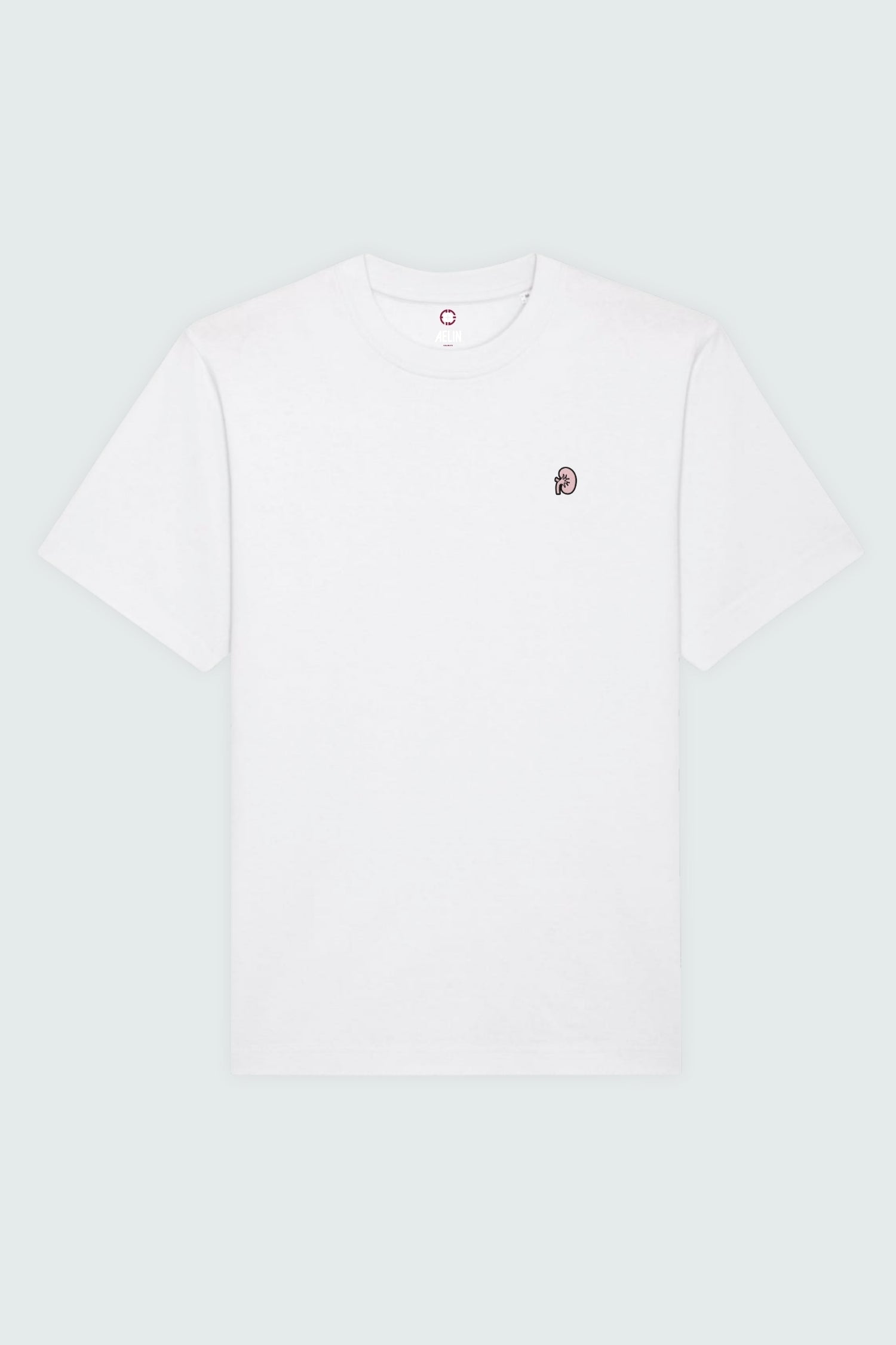 Aelin Slimfit NEW T-shirt néphrologie Noir - Tee-shirt coton unisexe