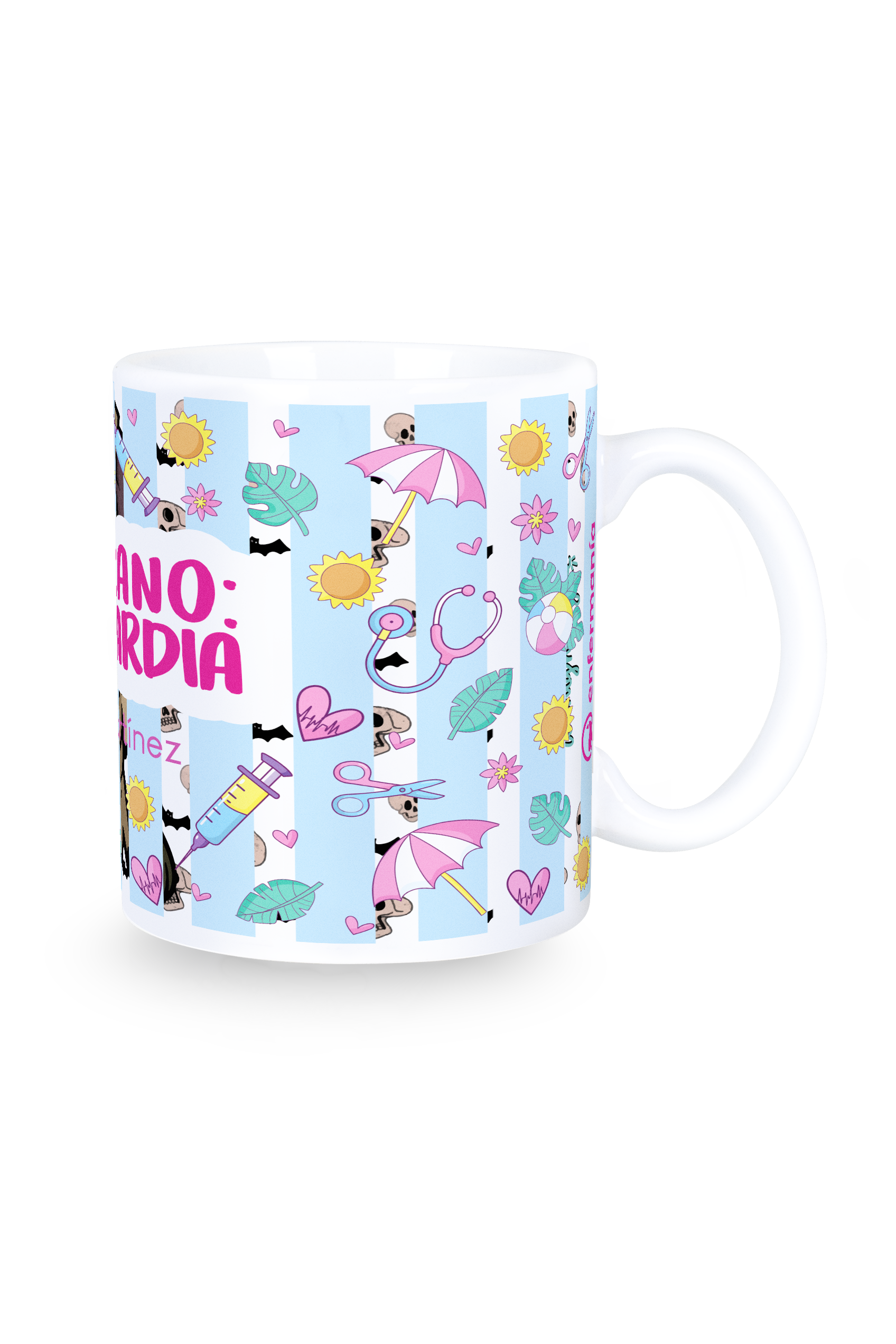 Enfermania Summer Collection mug céramique infirmière
