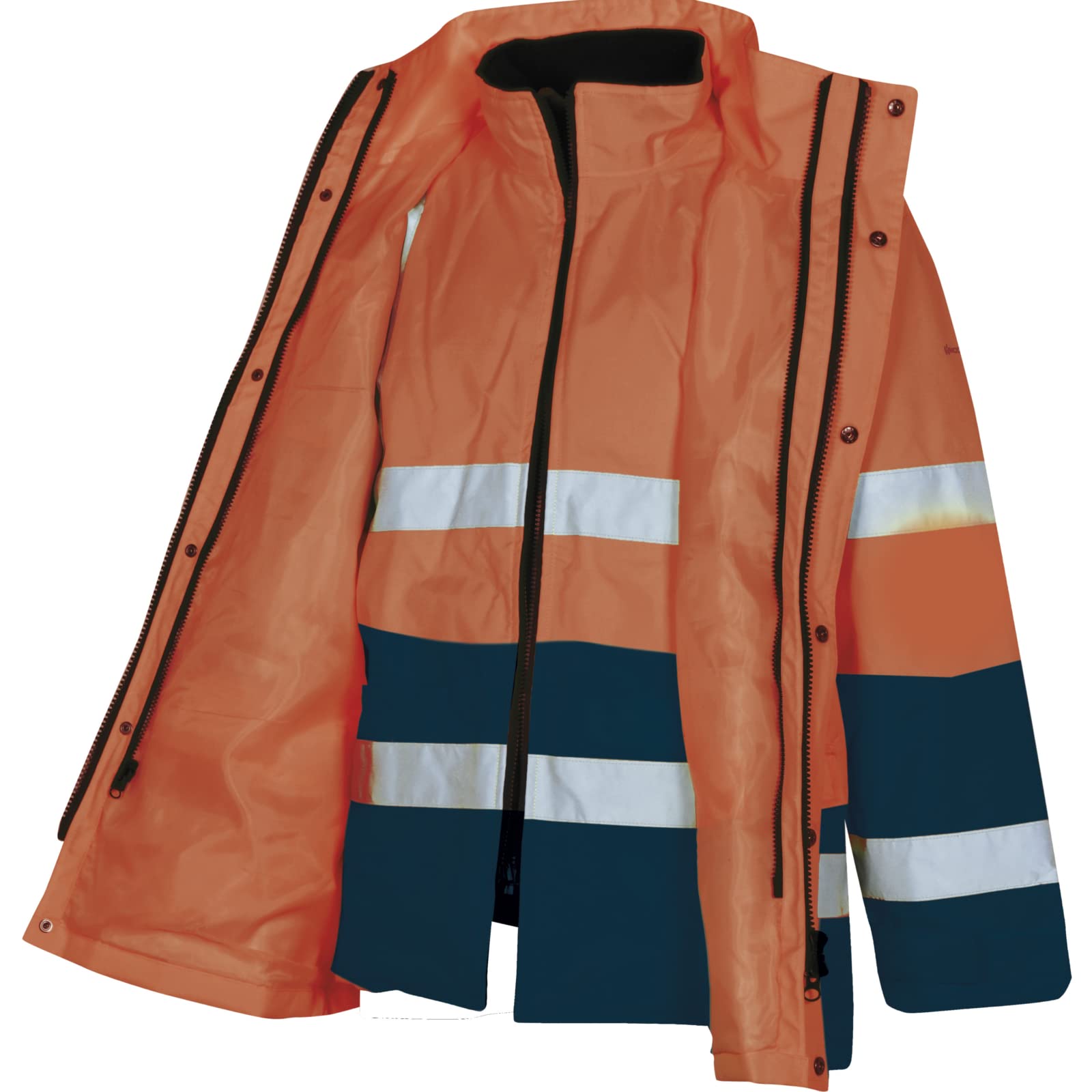 Würth MODYF Fluo parka 4 en 1 haute-visibilité orange