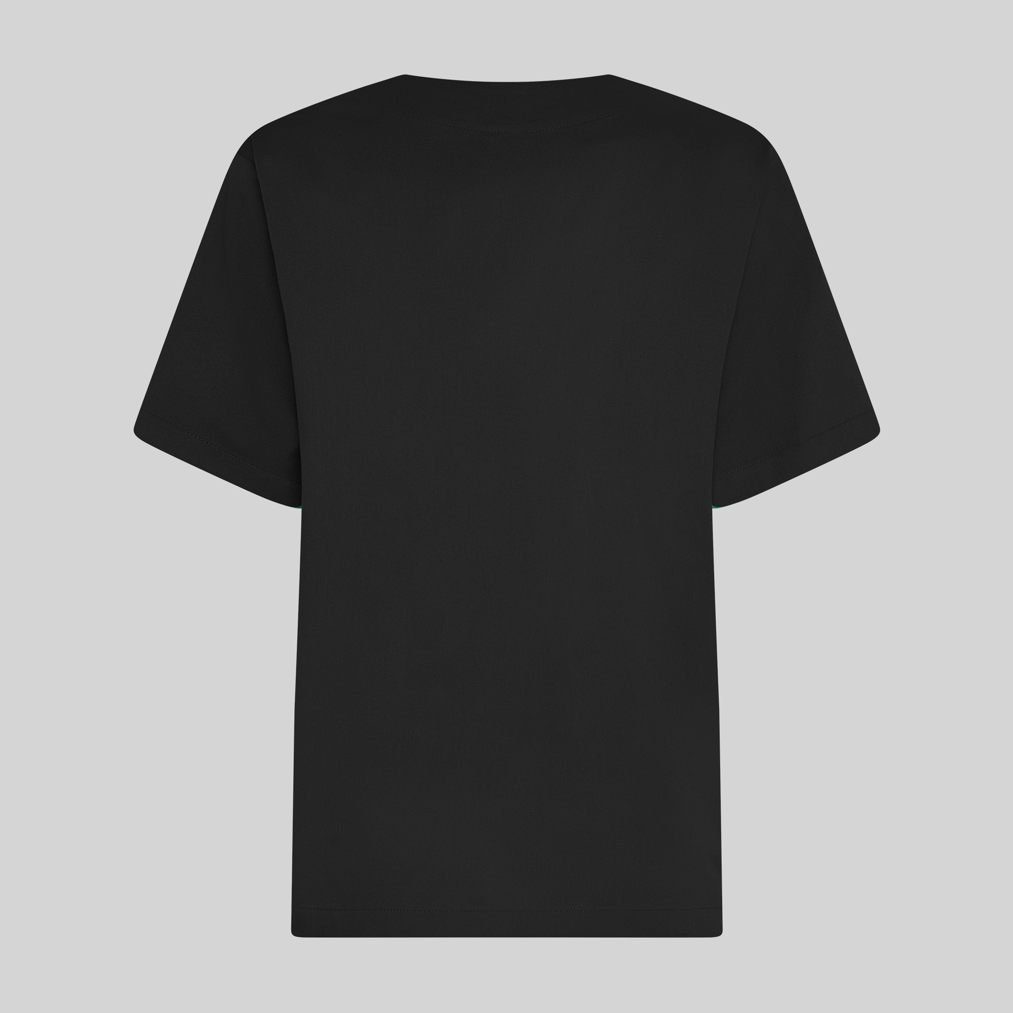 Gary's blouse unisexe col V noire tunique médicale 3 poches