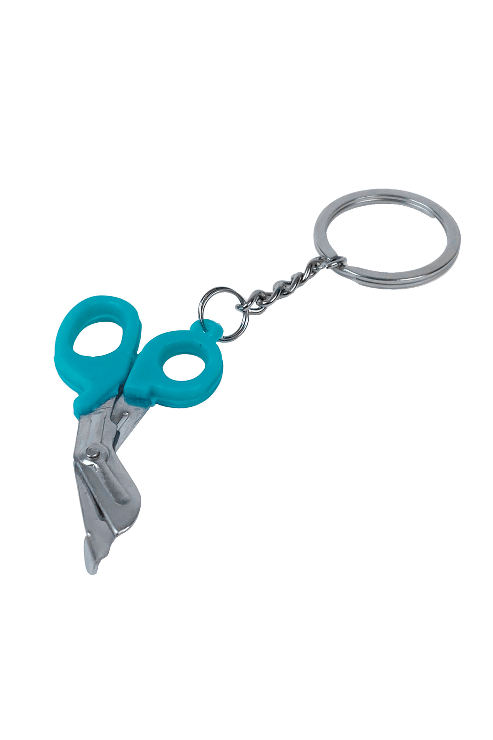 Enfermania Regalos Porte-clés ciseaux EMS métal corail