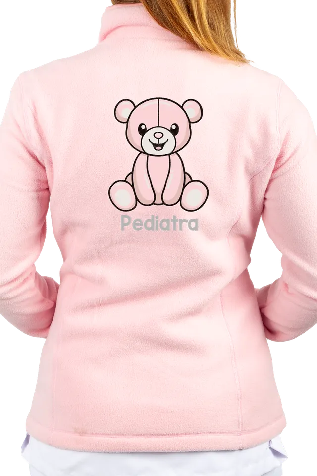 Enfermania polaire médicale femme Pediatra rose Sweet Rosa