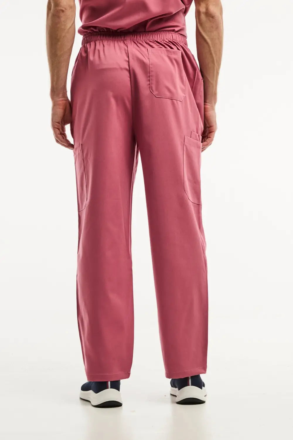Aelin LUCA pantalon médical homme rose stretch