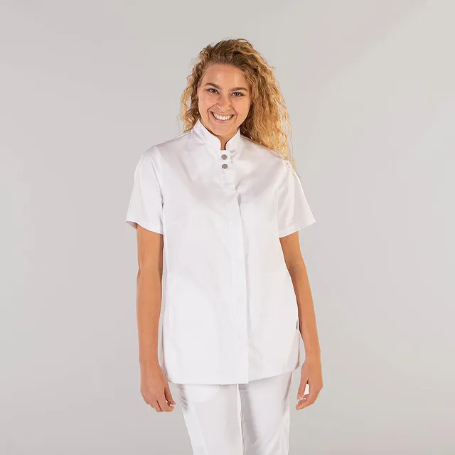 Gary's Blouses Maite blouse médicale femme blanche mao