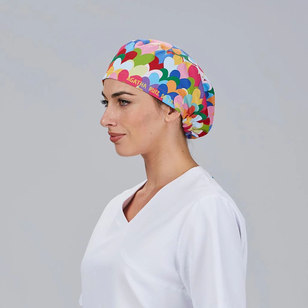 GARY'S Agatha calot chirurgien cuore bleu microfibre UD