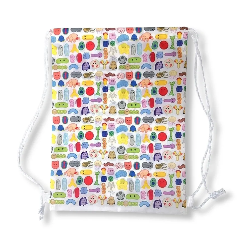 Enfermania Giantmicrobes sac cordon nylon Giantmicrobes