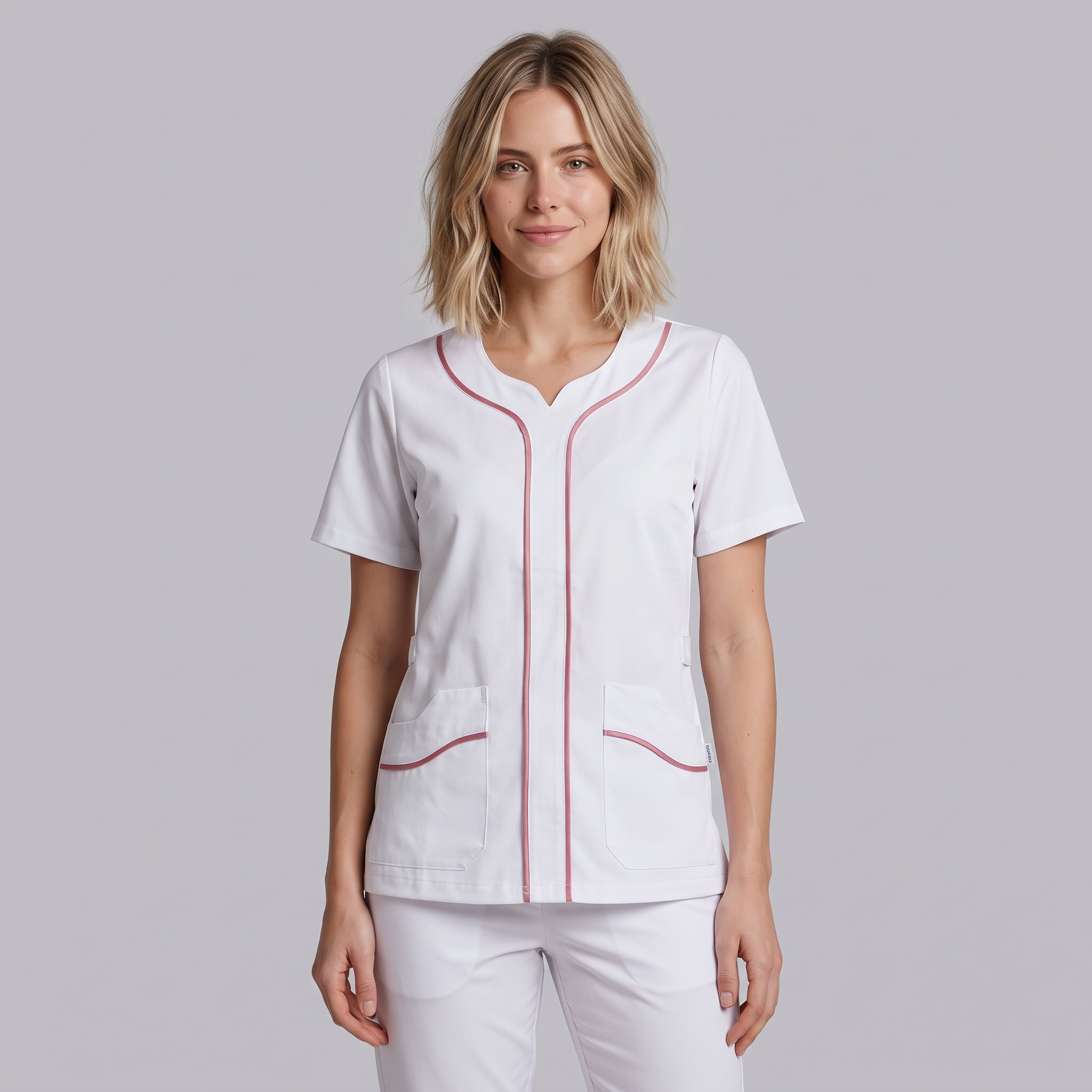 Gary's Blouses Eva tunique médicale gris perle S santé