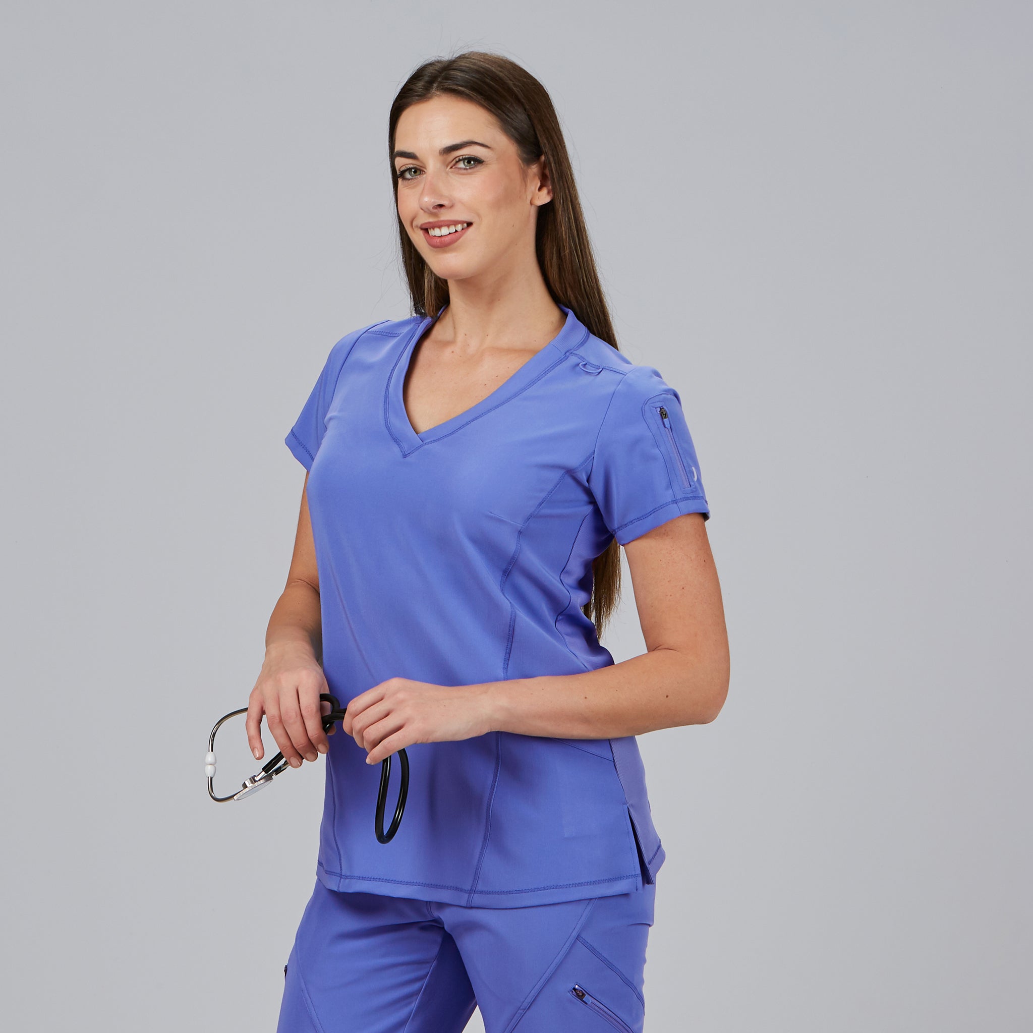 GARY'S Nancy blouse médicale femme noir recyclé