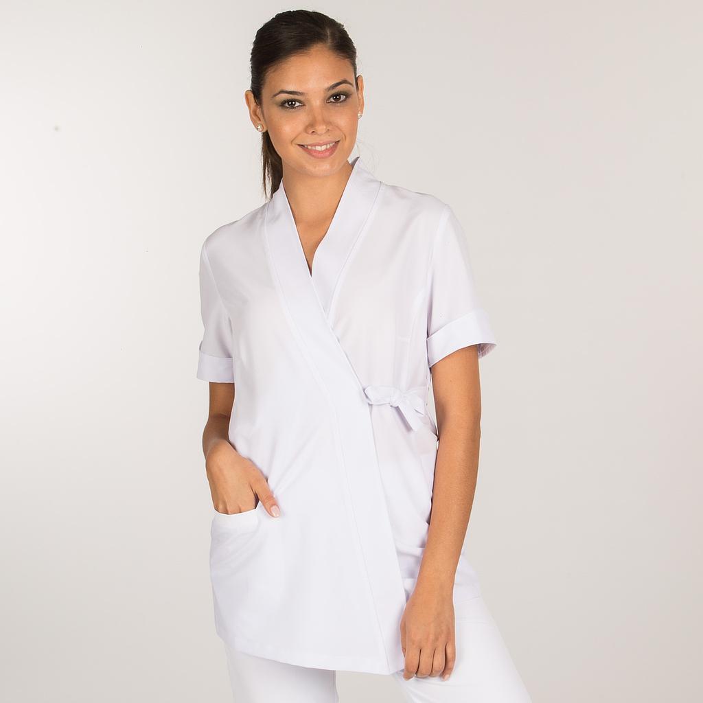 GARY'S Cies blouse esthétique femme blanche polyester