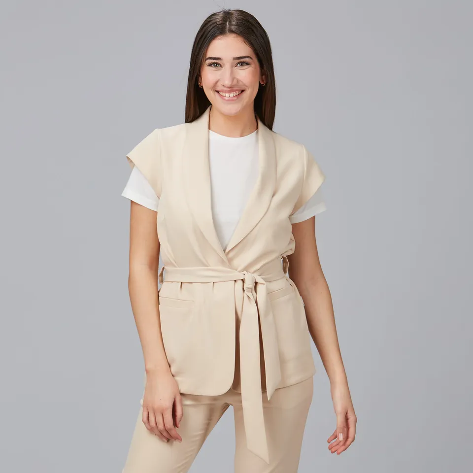 GARY'S Meli veste esthétique noire col smoking femme